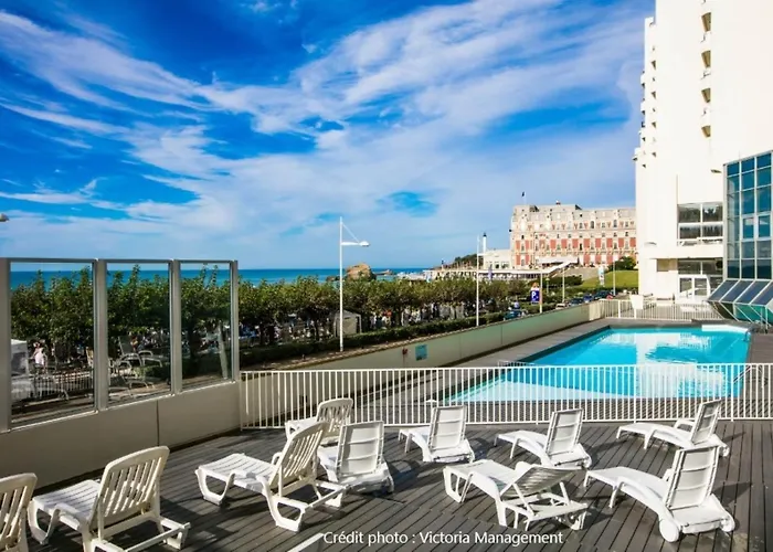 Biarritz Plage - Terrasse & Piscine Residence